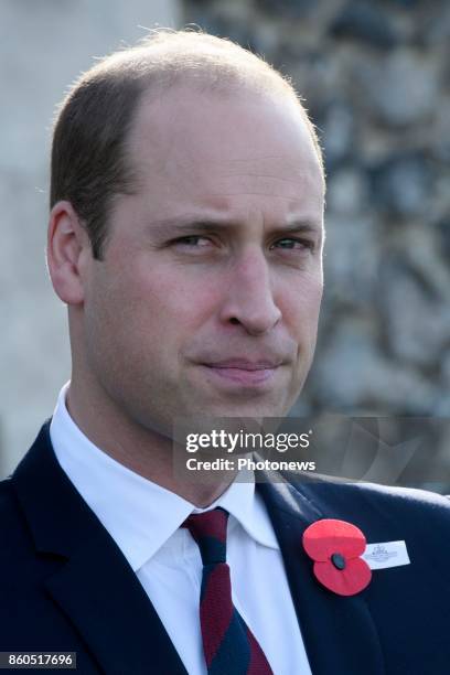 Tyne Cote Cemetery: Prince William and Princess Astrid attend New Zealand commemorations of the 100th anniversary of the Battle of Passchendaele....