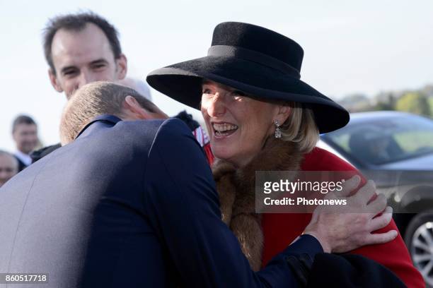 Tyne Cote Cemetery: Prince William and Princess Astrid attend New Zealand commemorations of the 100th anniversary of the Battle of Passchendaele.