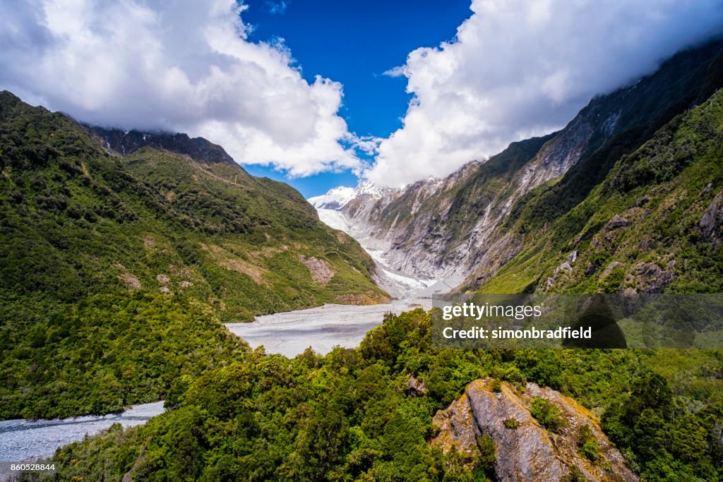 Franz-Josef-Gletscher auf Neuseelands Südinsel