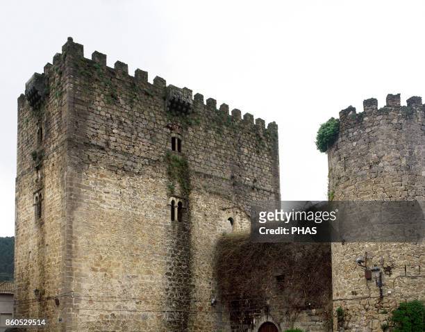 Arenas de San Pedro. Castle of Don Alvaro de Luna or 'The sad Countess' , 15th century. Province of Avila, Castile and Leon, Spain.