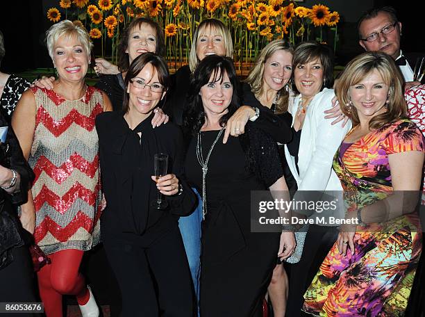 Denise Welch, Sherrie Lawson, Andrea McLean, Coleen Nolan, Carol McGriffin, Jackie Brambles, Lynda Bellingham and Lesley Garrett attend the Gala...