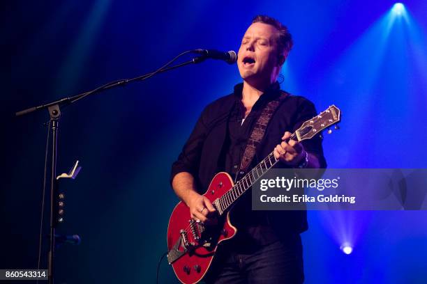 Jason Isbell performs at Ryman Auditorium on October 11, 2017 in Nashville, Tennessee.