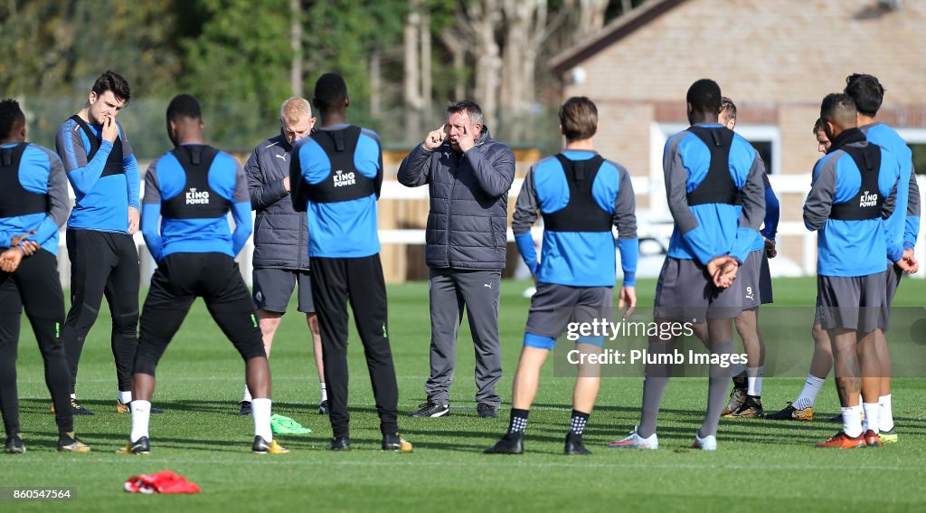 Leicester City Training and Press Conference