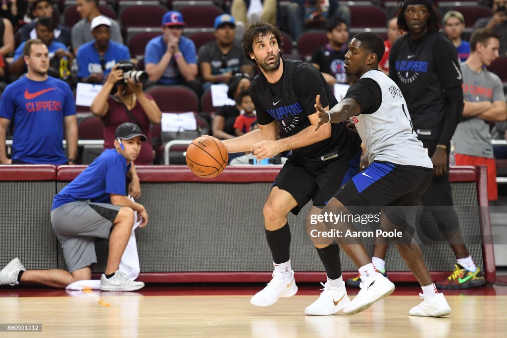LA Clippers Open Practice