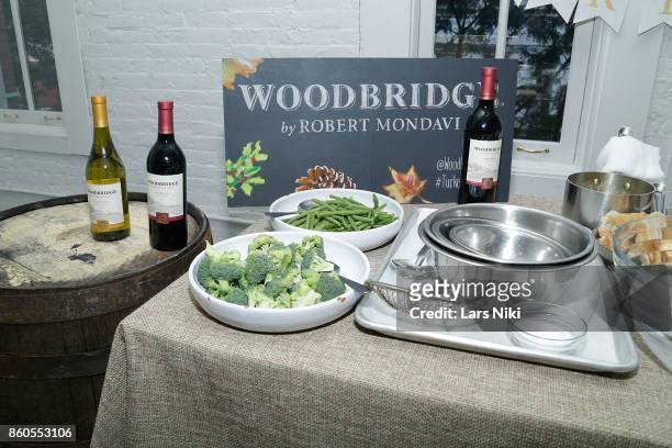 General atmosphere at the Woodbridge Wines x Chef Alex Guarnaschelli Thanksgiving Cooking Tips event at Haven's Kitchen on October 10, 2017 in New...