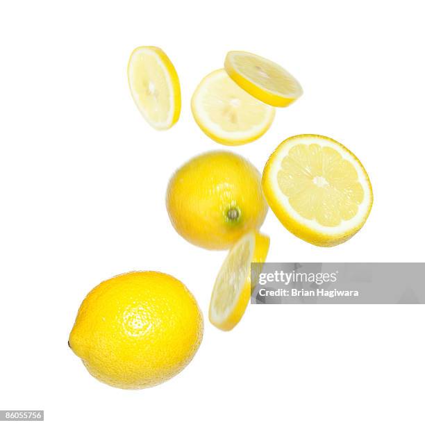 lemons - lemon fruit stock-fotos und bilder