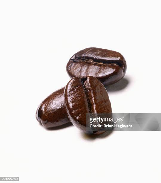 coffee beans - geröstete kaffeebohne stock-fotos und bilder