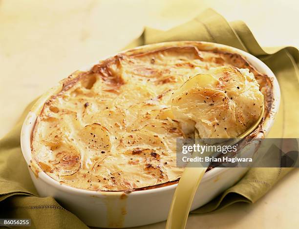 potato gratin - gratinerad bildbanksfoton och bilder