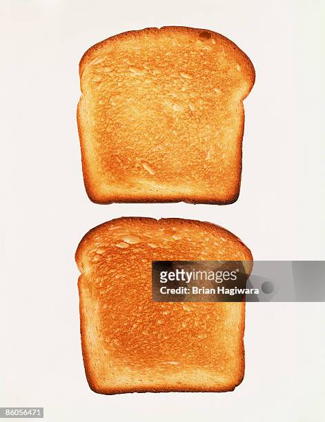 toast - sliced white bread isolated stock pictures, royalty-free photos & images