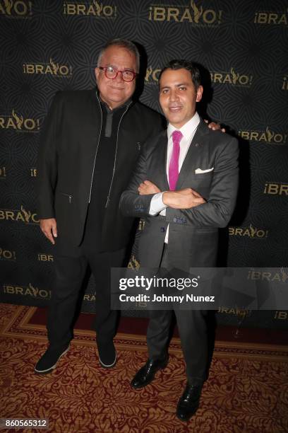 Armando Lucas Correa and Gabriel Rivera-Barraza Attend The 2017 HPRA Bravo Awards at Lotte New York Palace on October 11, 2017 in New York City.