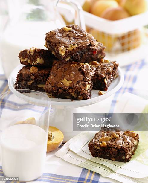 fudge brownies - brownie 個照片及圖片檔