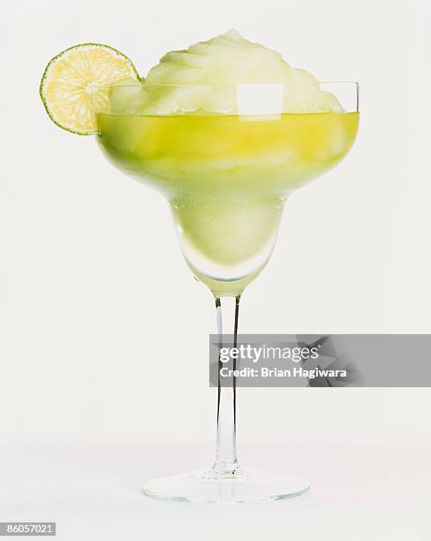 frozen lime margarita - margarita stock pictures, royalty-free photos & images