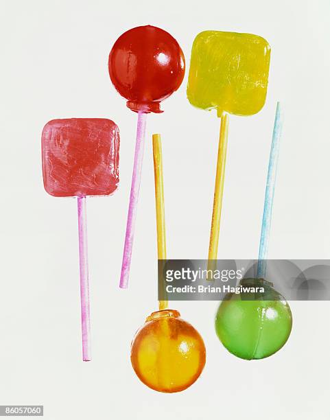 lollipops - lecca lecca foto e immagini stock