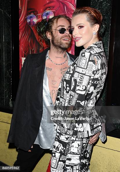 Modson Rapper Rapper Mod Sun and Actress Bella Thorne attend the premiere of
