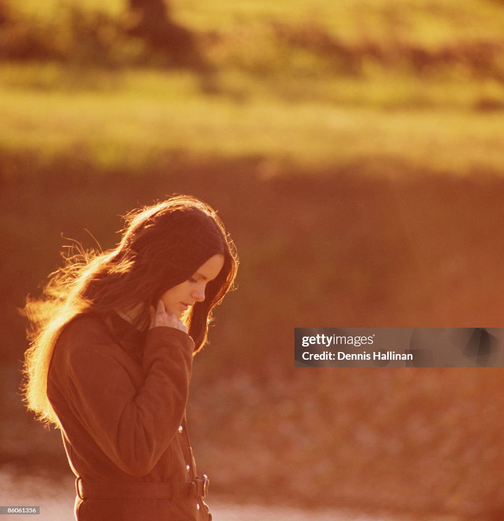 Pensive woman