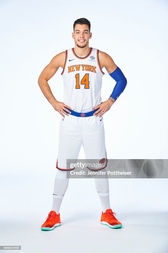 2017-18 New York Knicks Media Day