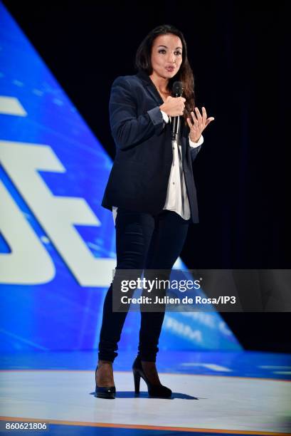 Boxer Inside CEO Sarah Ourahmoune attends the third edition of Bpifrance INNO generation at AccorHotels Arena on October 12, 2017 in Paris, France....