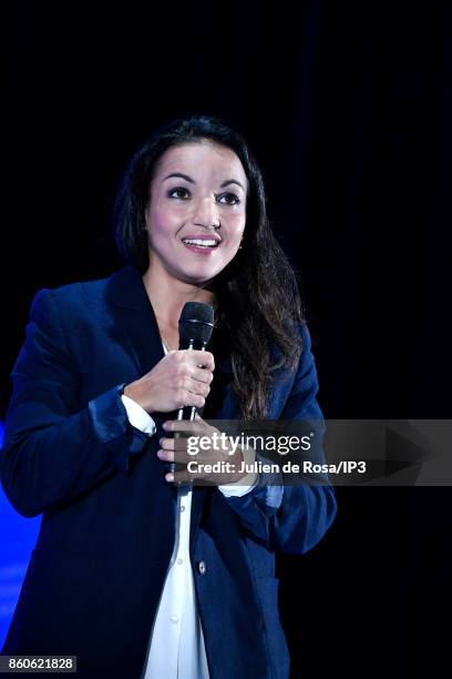 Boxer Inside CEO Sarah Ourahmoune attends the third edition of Bpifrance INNO generation at AccorHotels Arena on October 12, 2017 in Paris, France....