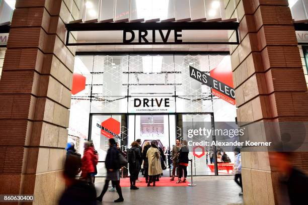 General view during the American Women's Club And Esmod Charity Fashion Show at DRIVE. Volkswagen Group Forum on October 12, 2017 in Berlin, Germany.