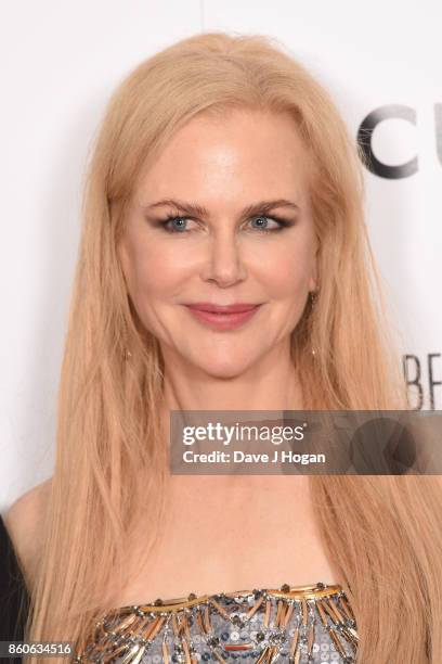 Nicole Kidman attends the Headline Gala Screening & UK Premiere of "Killing of a Sacred Deer" during the 61st BFI London Film Festival on October 12,...