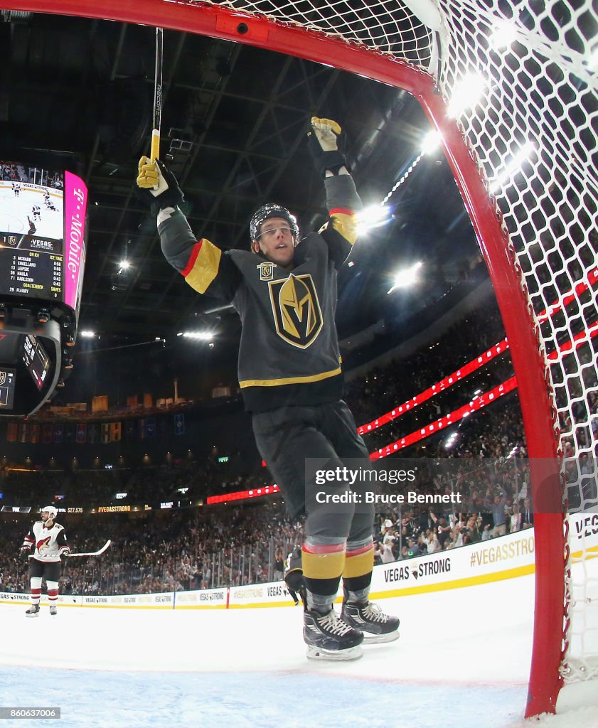 Arizona Coyotes v Vegas Golden Knights