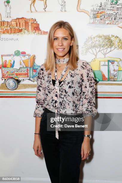 Nicki Shields attends the Travels to My Elephant racer send-off party hosted by Ruth Ganesh, Ben Elliot and Waris Ahluwalia in association with The...