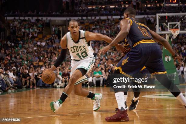 Playoffs: Boston Celtics Al Horford in action vs Cleveland Cavaliers at TD Garden. Game 2. Boston, MA 5/19/2017 CREDIT: Erick W. Rasco