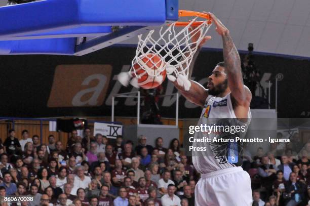 Chane Behanan of Dolomiti Energia in action during the LBA LegaBasket of Serie A1 match between Reyer Umana Venezia and Aquila DOlomiti Energia...