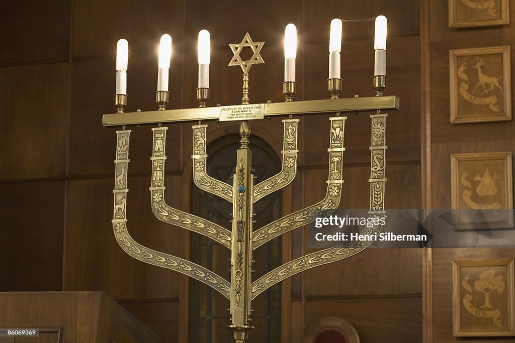 Hanukkah menorah