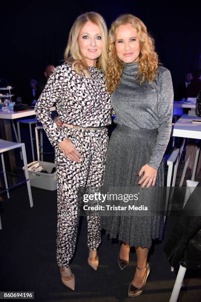 Frauke Ludowig and Katja Burkard during the Holiday on Ice Season Opening 2017/18 at Volksbank Arena on October 12, 2017 in Hamburg, Germany.