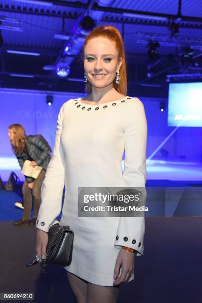 Barbara Meier during the Holiday on Ice Season Opening 2017/18 at Volksbank Arena on October 12, 2017 in Hamburg, Germany.