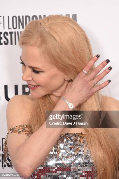 Nicole Kidman attends the Headline Gala Screening & UK Premiere of "Killing of a Sacred Deer" during the 61st BFI London Film Festival on October 12,...