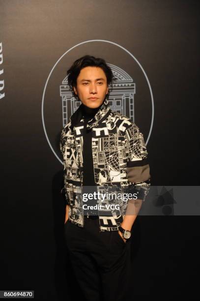 Actor Chen Kun attends the Prada event on October 12, 2017 in Shanghai, China.