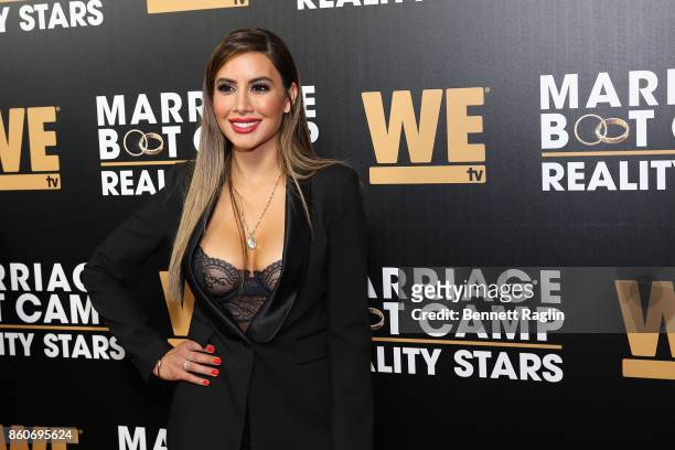 Asifa Mirza attends the exclusive premiere party for Marriage Boot Camp Reality Stars Season 9 hosted by WE tv on October 12, 2017 in New York City.