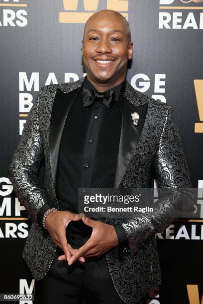 Dr. Ish Major attends the exclusive premiere party for Marriage Boot Camp Reality Stars Season 9 hosted by WE tv on October 12, 2017 in New York City.
