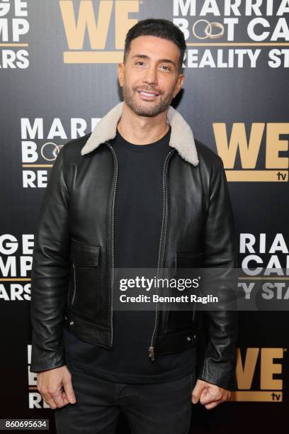 Bobby Panahi attends the exclusive premiere party for Marriage Boot Camp Reality Stars Season 9 hosted by WE tv on October 12, 2017 in New York City.