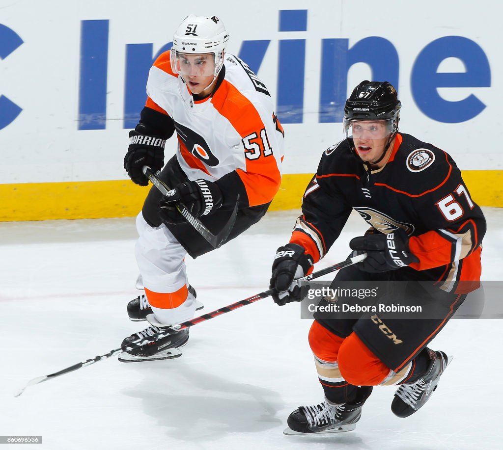 Philadelphia Flyers v Anaheim Ducks