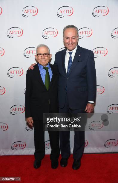Owner, Advance Publications Donald Newhouse and Sen. Charles E. Schumer attend The Association for Frontotemporal Degeneration's Hope Rising Benefit...