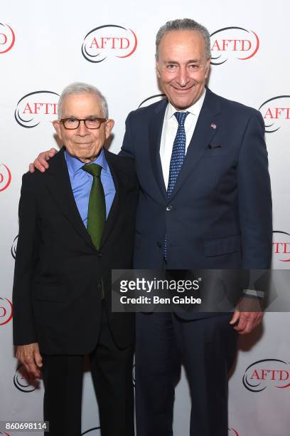 Owner, Advance Publications Donald Newhouse and Sen. Charles E. Schumer attend The Association for Frontotemporal Degeneration's Hope Rising Benefit...