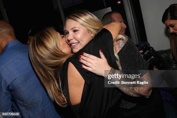 Venus Nicolino and Kailyn Lowry attend the exclusive premiere party for Marriage Boot Camp Reality Stars Season 9 hosted by WE tv on October 12, 2017...