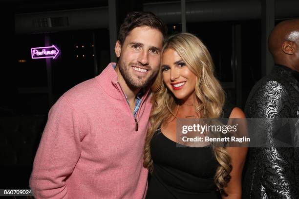 Lane and Juelia Kinney attend the exclusive premiere party for Marriage Boot Camp Reality Stars Season 9 hosted by WE tv on October 12, 2017 in New...