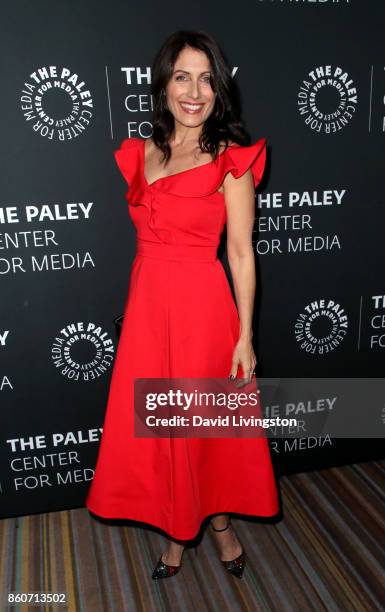 Actress Lisa Edelstein attends Paley Honors in Hollywood: A Gala Celebrating Women in Television at the Beverly Wilshire Four Seasons Hotel on...