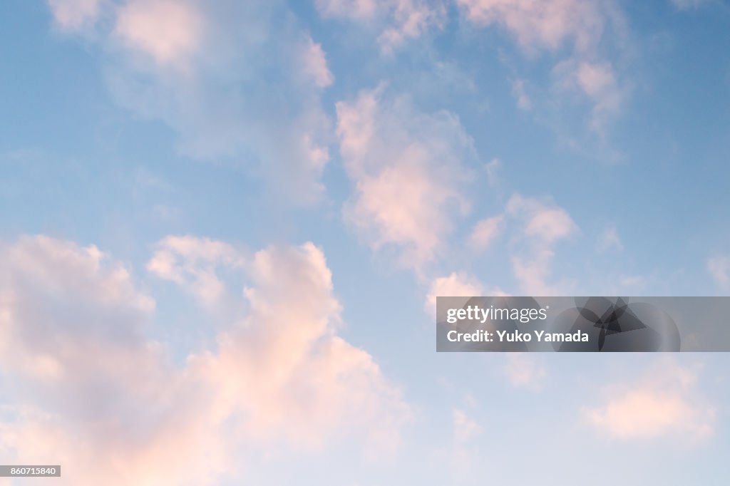 Clouds Typologies - Cloudscape During Sunset
