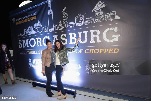 Guests attend The Food Network & Cooking Channel New York City Wine & Food Festival Presented By Coca-Cola - Smorgasburg presented by Thrillist...