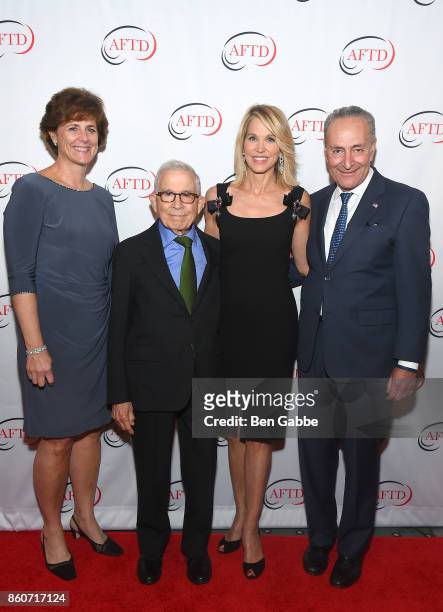 Executive Director, AFTD Susan Dickinson, Owner, Advance Publications Donald Newhouse, Journalist Paula Zahn and Sen. Charles E. Schumer attend The...