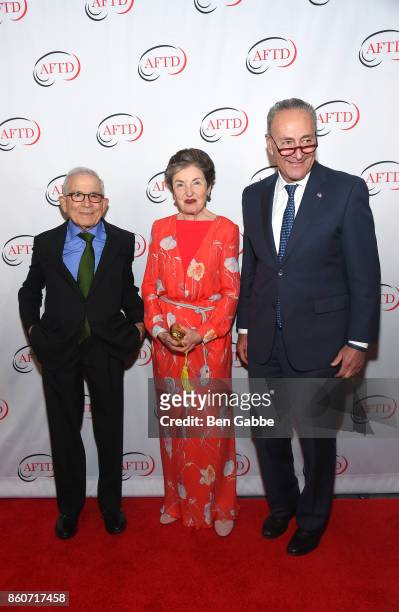 Owner, Advance Publications Donald Newhouse, Victoria Newhouse and Sen. Charles E. Schumer attend The Association for Frontotemporal Degeneration's...