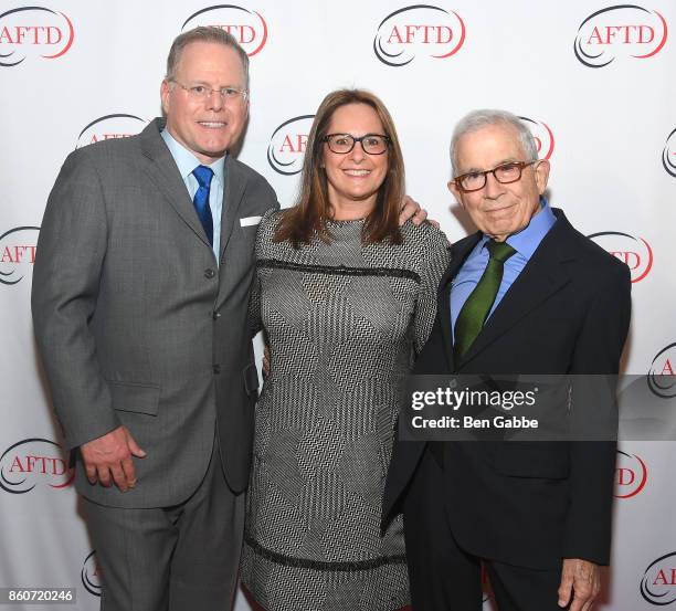 David Zaslav, Pam Zaslav and Owner, Advance Publications Donald Newhouse attend The Association for Frontotemporal Degeneration's Hope Rising Benefit...