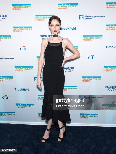 Coco Rocha attends the 2017 Hudson River Park Annual Gala at Hudson River Park's Pier 62 on October 12, 2017 in New York City.