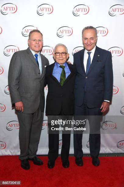 David Zaslav, Owner, Advance Publications Donald Newhouse and Sen. Charles E. Schumer attend The Association for Frontotemporal Degeneration's Hope...
