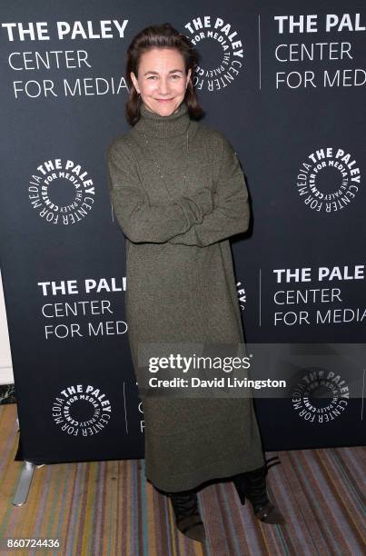 Producer Ilene Chaiken attends Paley Honors in Hollywood: A Gala Celebrating Women in Television at the Beverly Wilshire Four Seasons Hotel on...